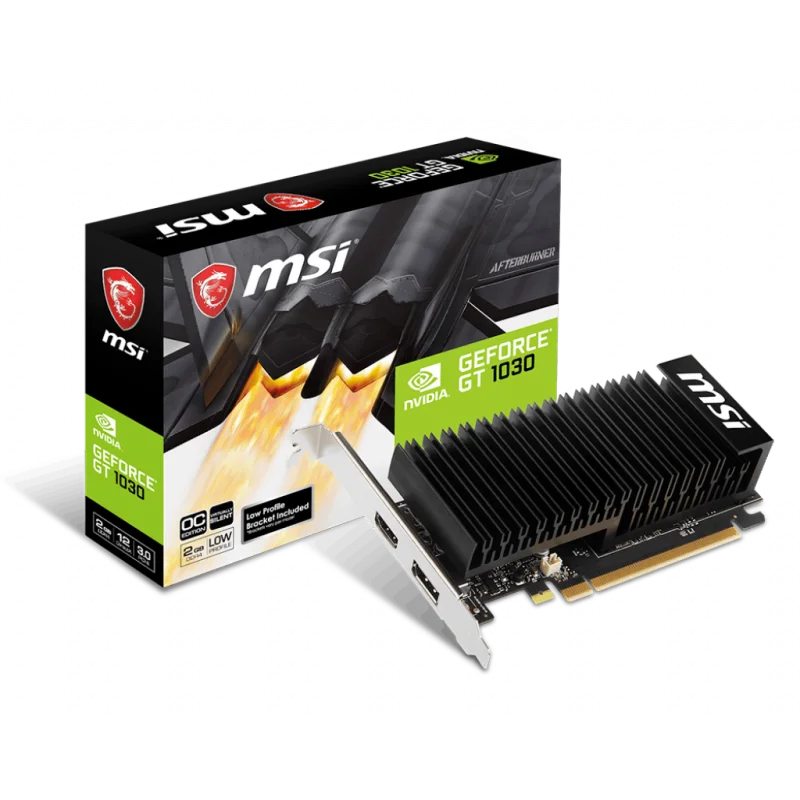 MSI GeForce GT 1030 2GHD4 LP OC Ekran Kartı