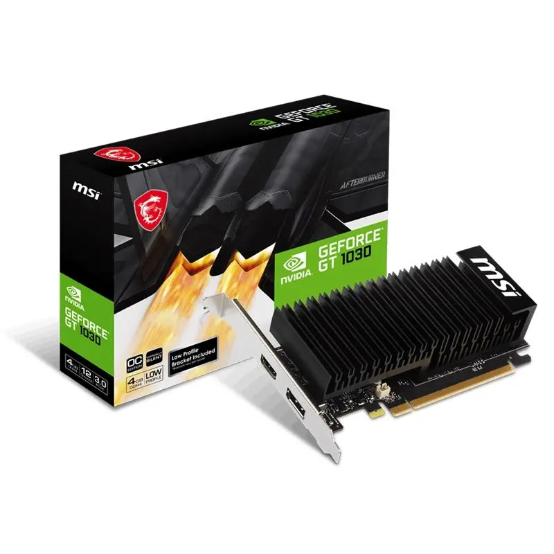MSI GeForce GT 1030 4GHD4 LP OC 4GB DDR4 64bit Ekran Kartı