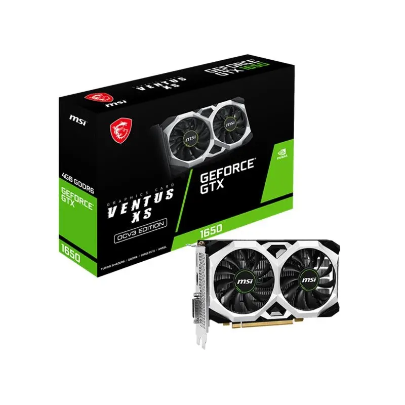 MSI GeForce GTX 1650 D6 VENTUS XS OCV3 4GB GDDR6 Ekran Kartı