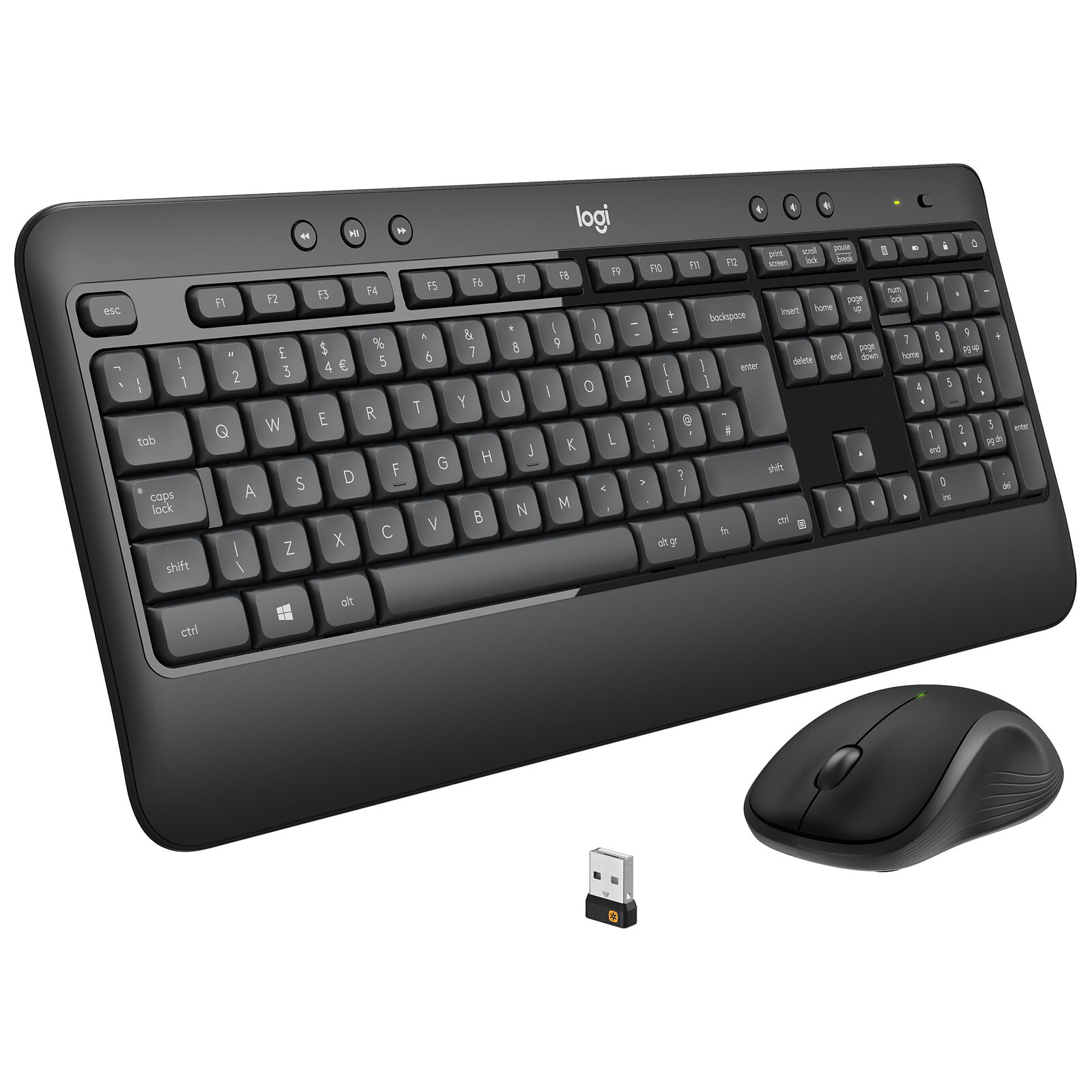 Logitech MK540 Q TR Advanced Kablosuz Klavye Mouse Seti