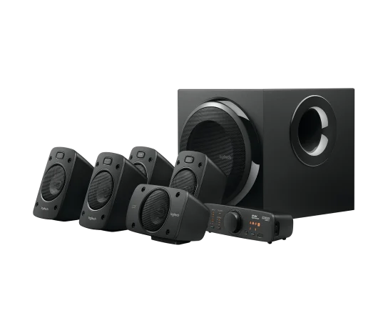 Logitech Z906 500W 5.1 Surround Ses Hoparlör Sistemi (Siyah) 980-000468