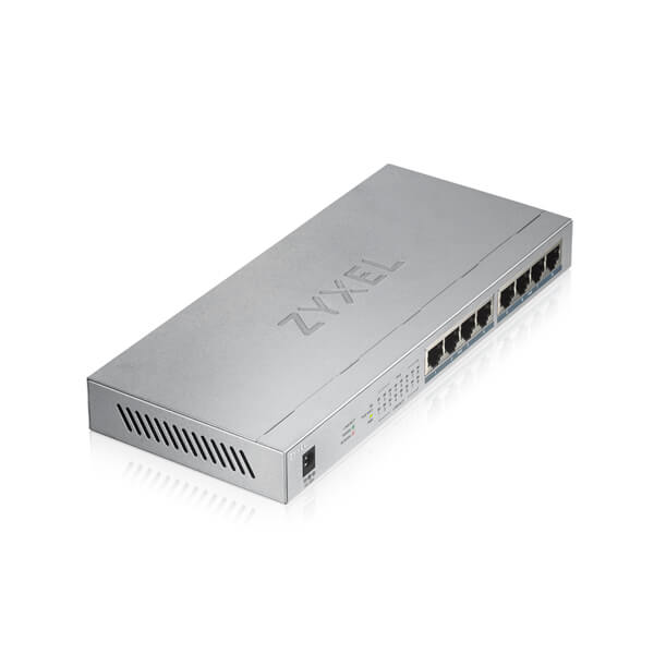 Zyxel GS-1008HP 8 Port Poe+ Gigabit 10-100-1000 Mbps SwitchZyxel GS-1008HP 8 Port Poe+ Gigabit 10-100-1000 Mbps Switch