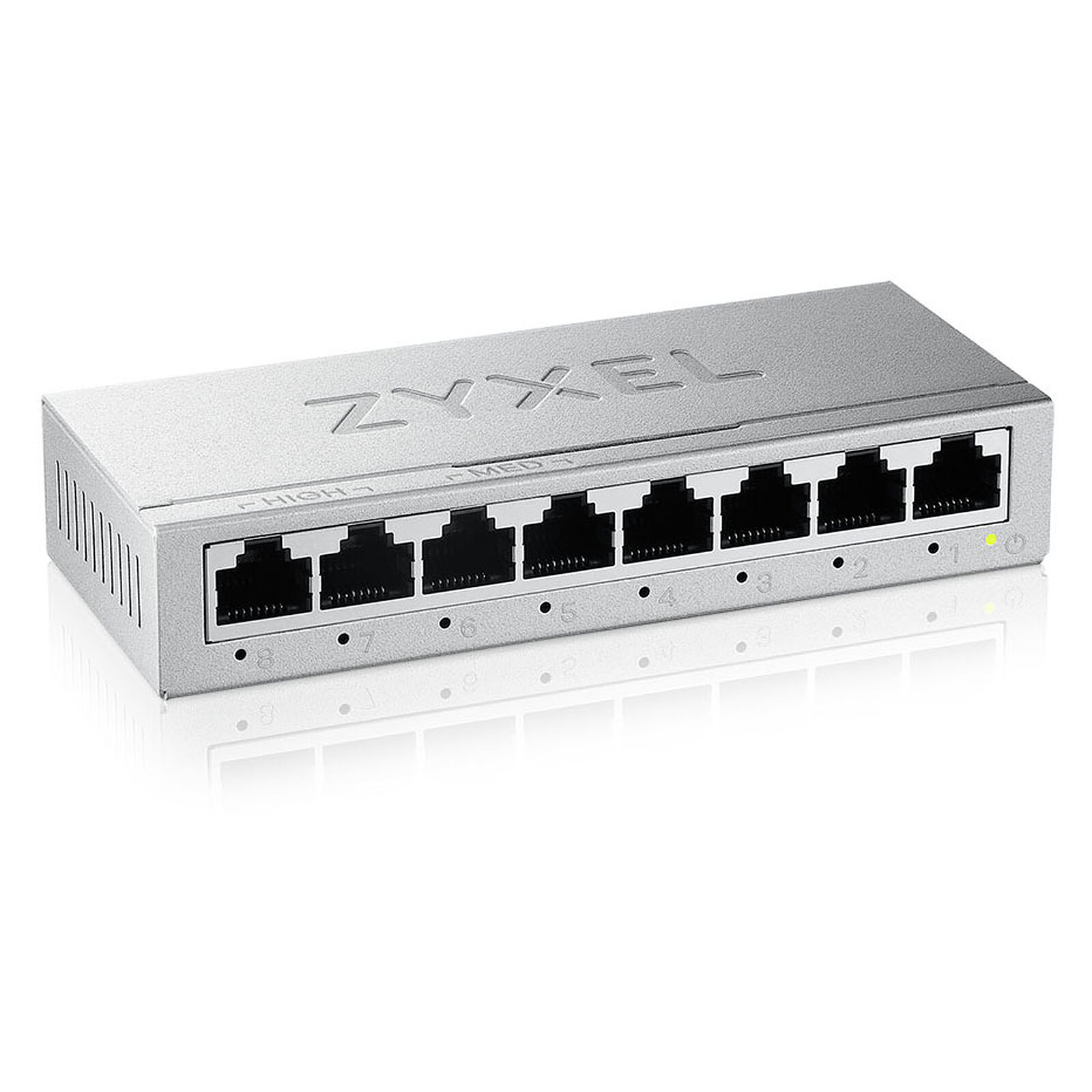 Zyxel Gs-108B Metal Kasa 8 Port 10-100-1000 Mbps Switch Hub