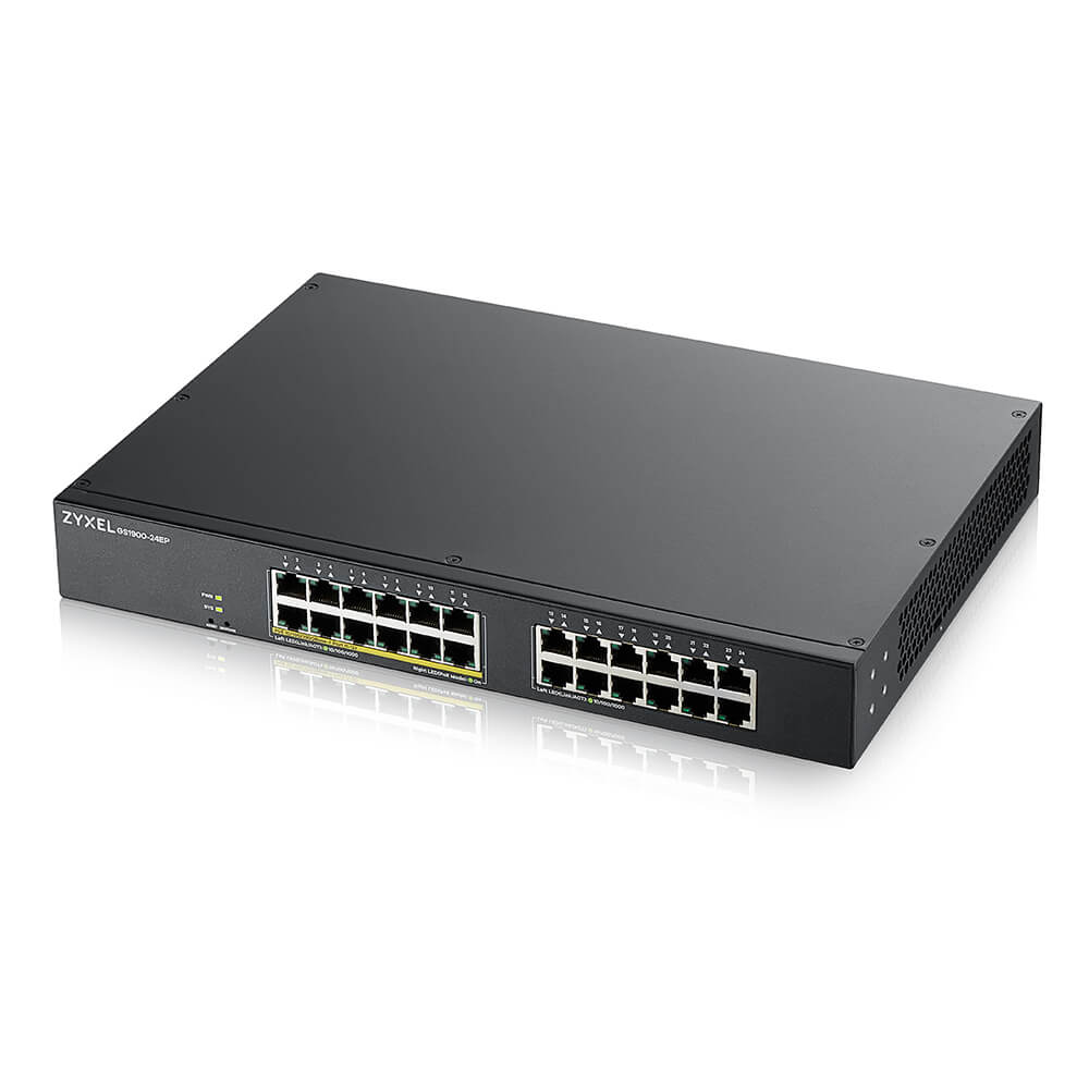 Zyxel GS1900-24E 24 Port 10-100-1000 Mbps Yönetilebilir Switch
