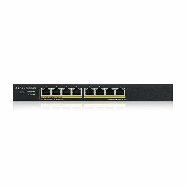 Zyxel GS1915-8EP 8 Port POE+ 10-100-1000 Mbps Yönetilebilir Switch